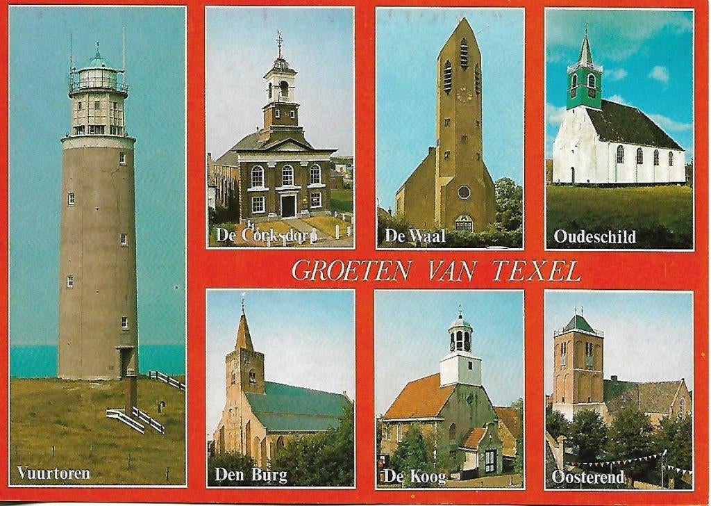Texel- -7-luik., Verzenden, 1980 tot heden, Ongelopen, Waddeneilanden