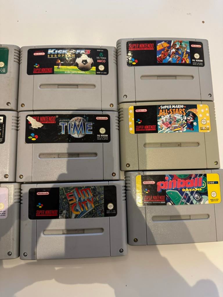 Super Nintendo SNES Spellen - Diverse Titels, Spelcomputers en Games, Games | Nintendo Super NES, Ophalen of Verzenden, Gebruikt
