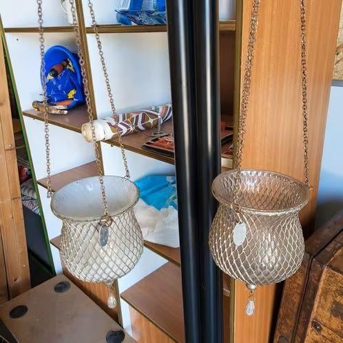 Riverdale kaars/ planten houders, Ophalen of Verzenden, Overige materialen, Minder dan 25 cm