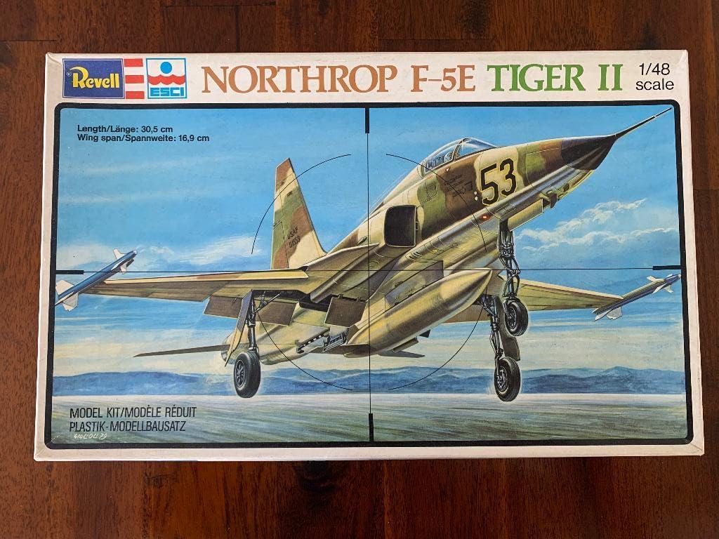 1/48 Esci F-5E, Overige merken, Ophalen of Verzenden, Zo goed als nieuw, Groter dan 1:72