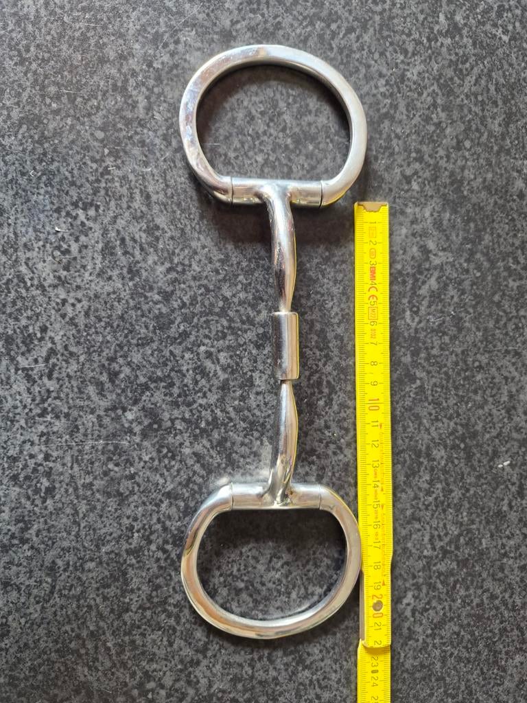 Myler bit Bustrens Level 1 (12 mm), Dieren en Toebehoren, Ophalen of Verzenden, Dressuur