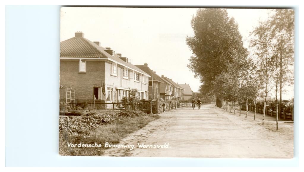 Warnsveld, Vordensche Binnenweg. Newo-kaart, Verzenden, 1940 tot 1960, Ongelopen, Gelderland