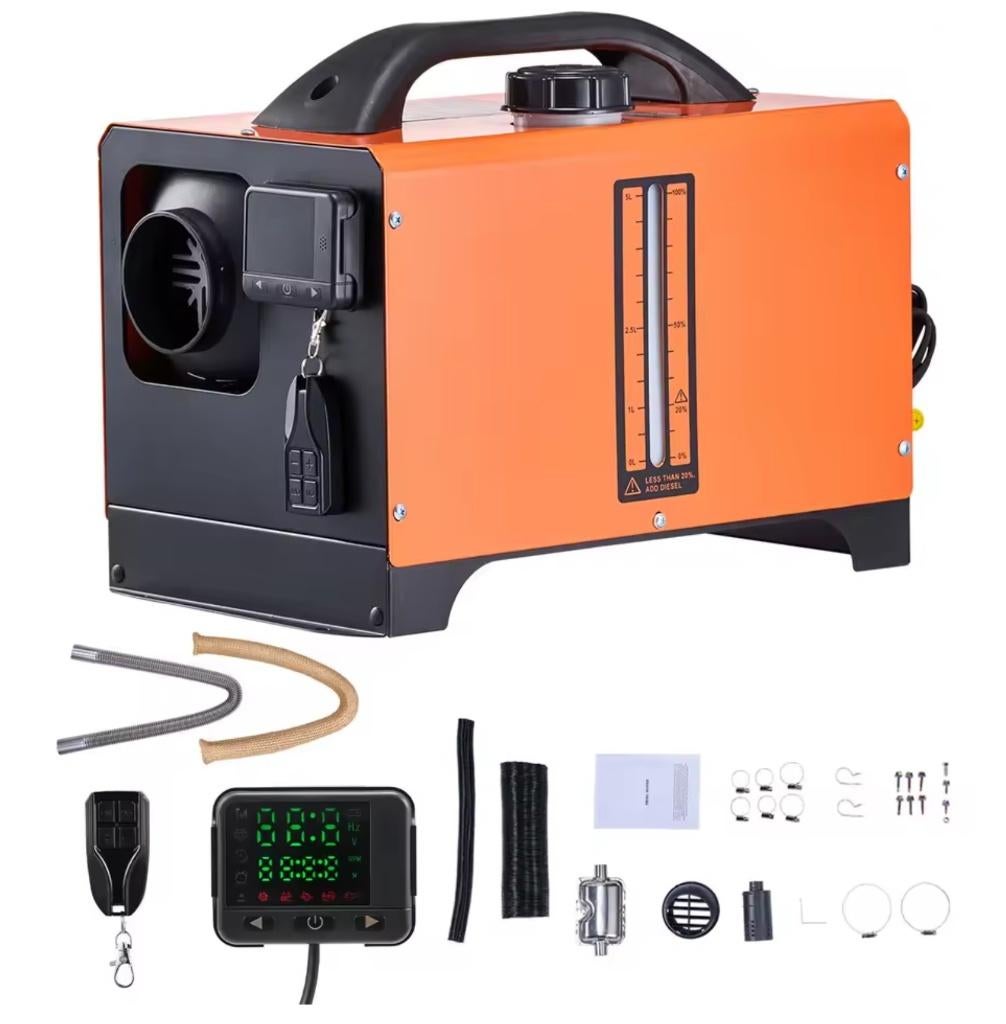 8 Kw Diesel Kachel – Voor camper caravan of schuur Nieuw, Ophalen of Verzenden, Nieuw