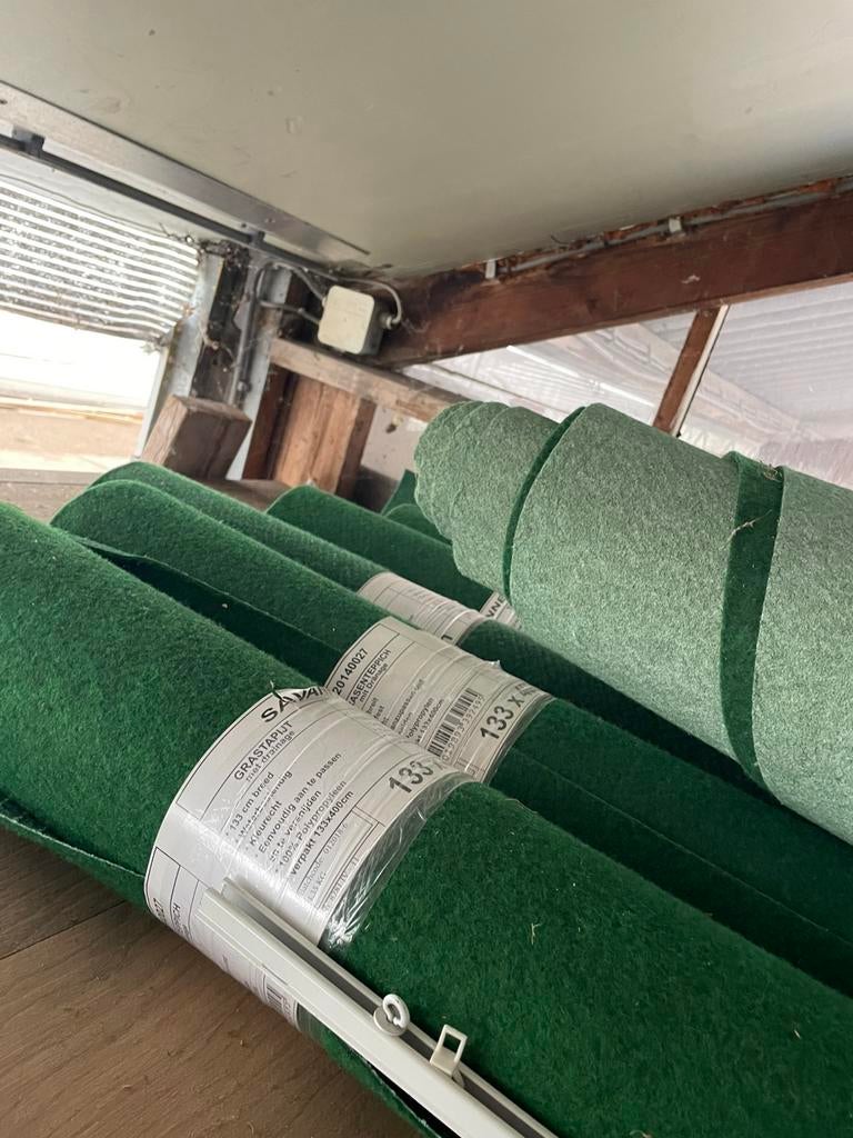 6 rollen tapijt, Ophalen of Verzenden, Nieuw, 20 m² of meer