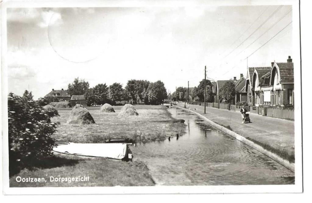 Jt28-50    Oostzaan, Verzenden, 1940 tot 1960, Gelopen, Noord-Holland