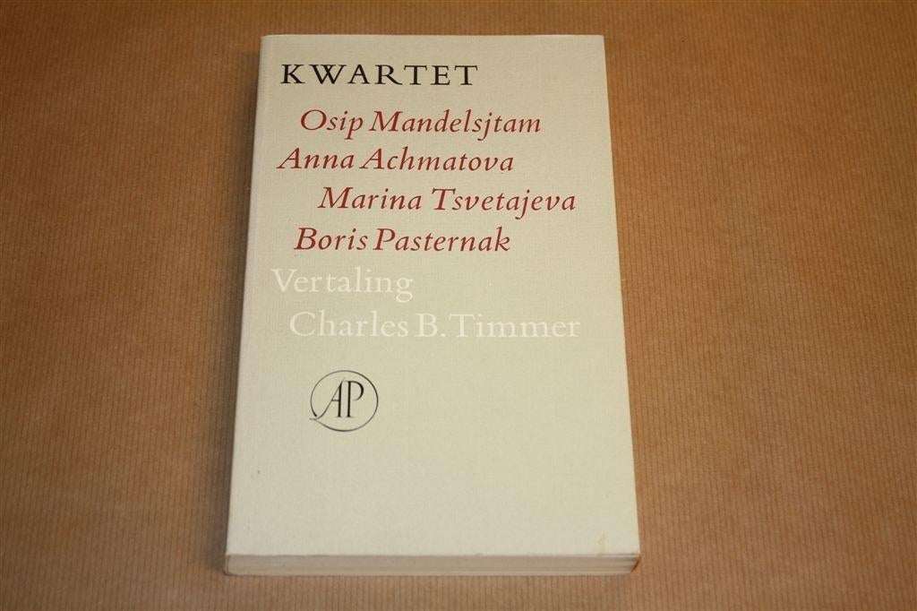 Kwartet. Osip Mandelsjtam, Anna Achmatova e.a., Boeken, Ophalen of Verzenden, Gelezen