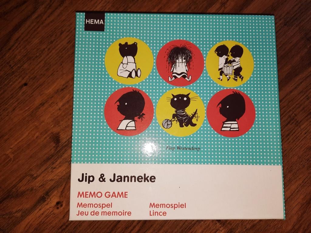 Jip en Janneke Memo spel in bijna Nieuwstaat, Ophalen of Verzenden, Zo goed als nieuw