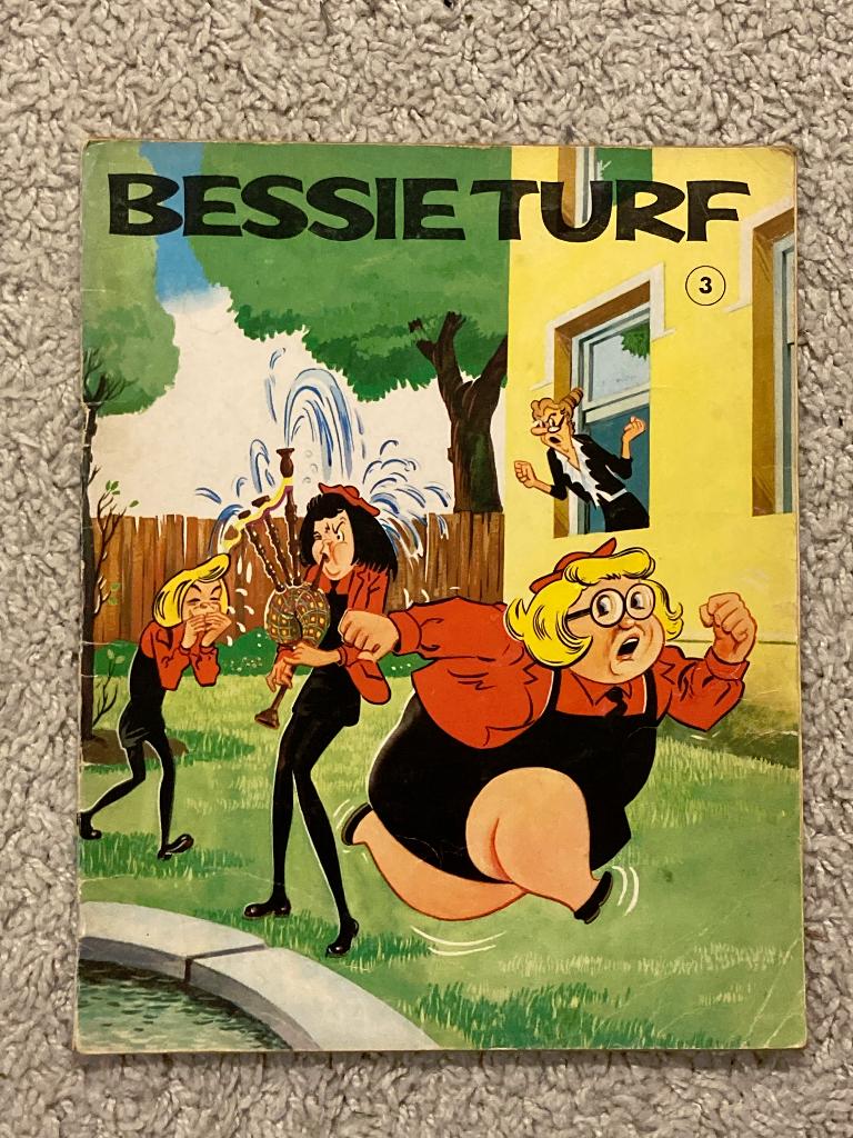 Bessy Turf - Nummer 3 - Eerste druk, 1968, Eén stripboek, Ophalen of Verzenden, Gelezen