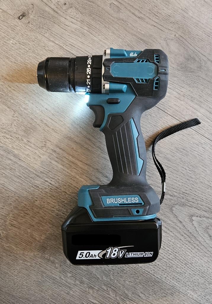 Boormachine met klopfunctie 18V NIEUW! excl. accu, Ophalen of Verzenden, Nieuw, Boormachine