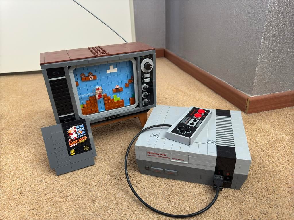 Lego 71374 nintendo nes compleet, Ophalen of Verzenden, Zo goed als nieuw, Complete set, Lego