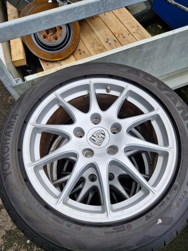 Porsche Panamera Breedset 18 inch Yokohama Zomerbanden, Ophalen of Verzenden