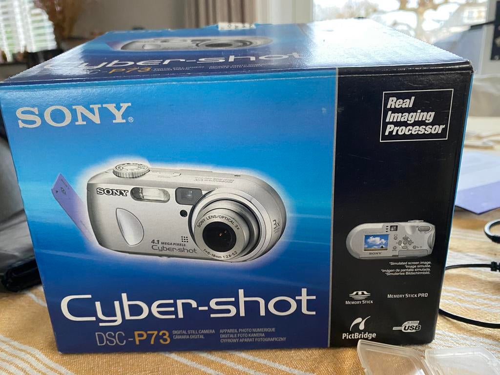 Sony cybershot, Audio, Tv en Foto, Fotocamera's Digitaal, Ophalen of Verzenden, Gebruikt, Compact, Sony