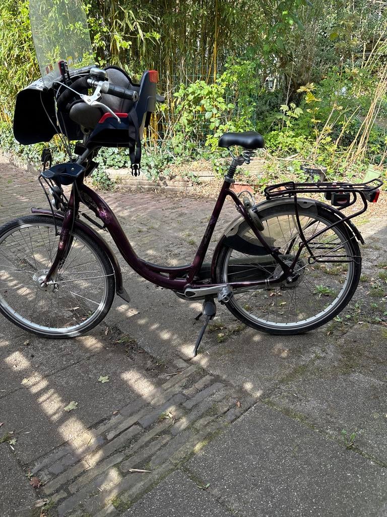 Moederfiets Sparta Amazone., 2 zitjes, Sparta, Windscherm, Ophalen of Verzenden