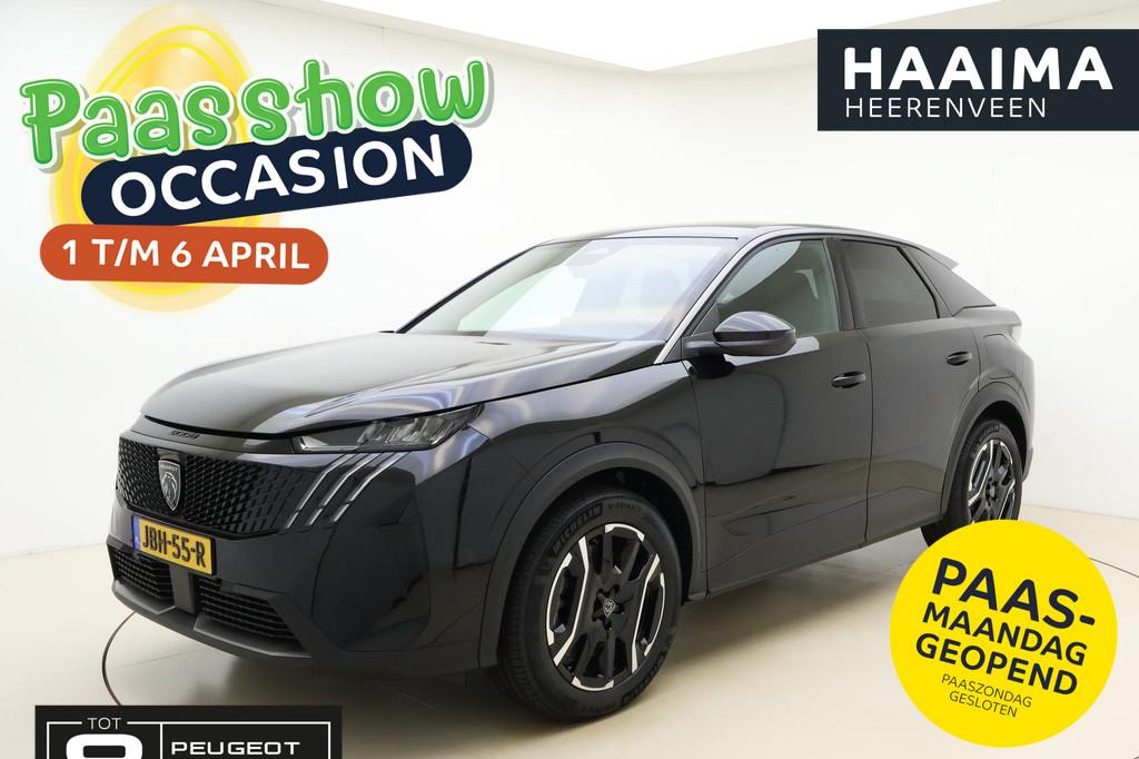Peugeot 3008 1.6 plug-in Hybrid Allure 195 Pk | 97KM WLTP El, Stof, 1550 kg, 4 cilinders, Zwart