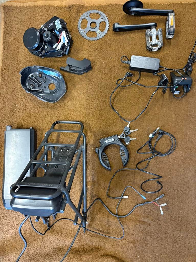 Complete Bafang (M400 canbus) elektrische ondersteuning, Fietsen en Brommers, Fietsonderdelen, Ophalen, Zo goed als nieuw, Algemeen