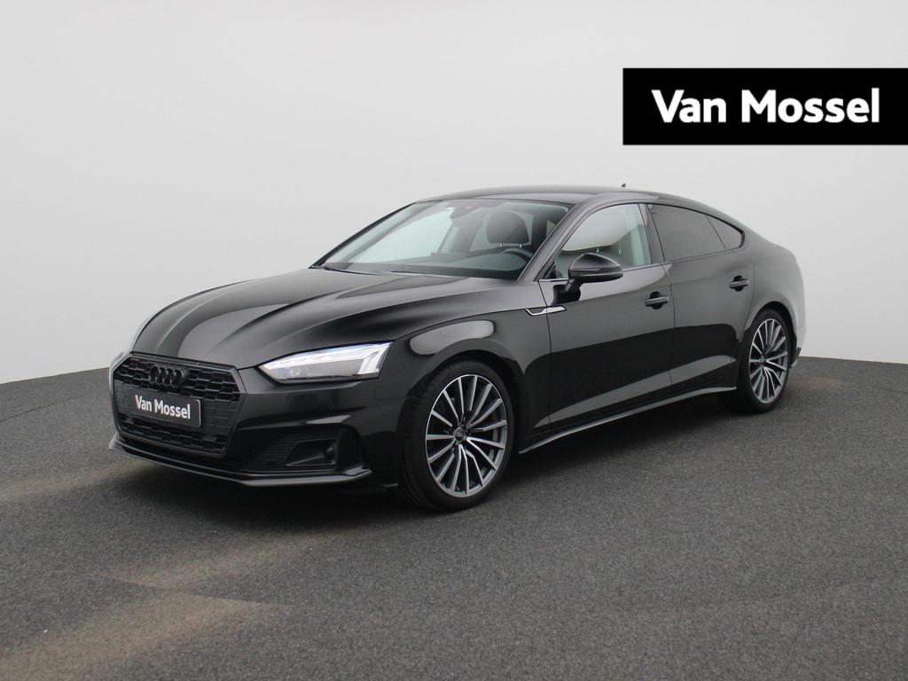 Audi A5 Sportback 35 TFSI S tronic Bus. Ed. S-LINE | NAVIGAT, Auto's, 12 maanden, Gebruikt, Zwart, 4 cilinders