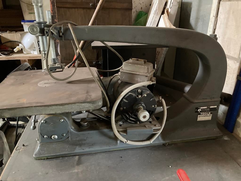 Figuurzaag machine rockwell delta, Ophalen, Zo goed als nieuw, Houtbewerking