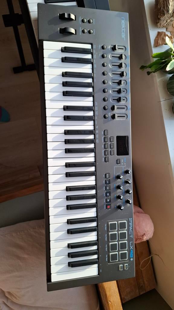 Nektar impact LX49+ Midi-controler/keyboard voor je DAW, Ophalen of Verzenden, Zo goed als nieuw