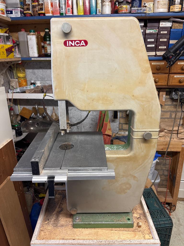 Inca Lintzaag, Doe-het-zelf en Verbouw, Gereedschap | Zaagmachines, Ophalen, Minder dan 30 mm, Gebruikt, Inca