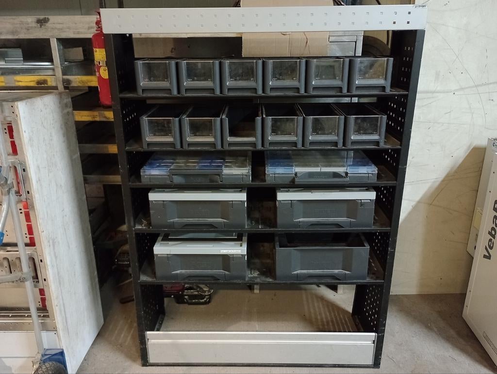 Provan schappen kast losse bakjes bus inrichting auto, Auto diversen, Auto-accessoires, Ophalen