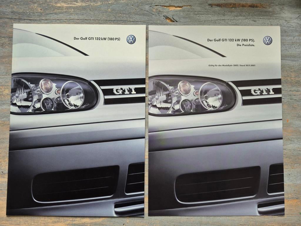 Golf GTI 25jaar edition brochure, Auto diversen, Handleidingen en Instructieboekjes, Ophalen of Verzenden