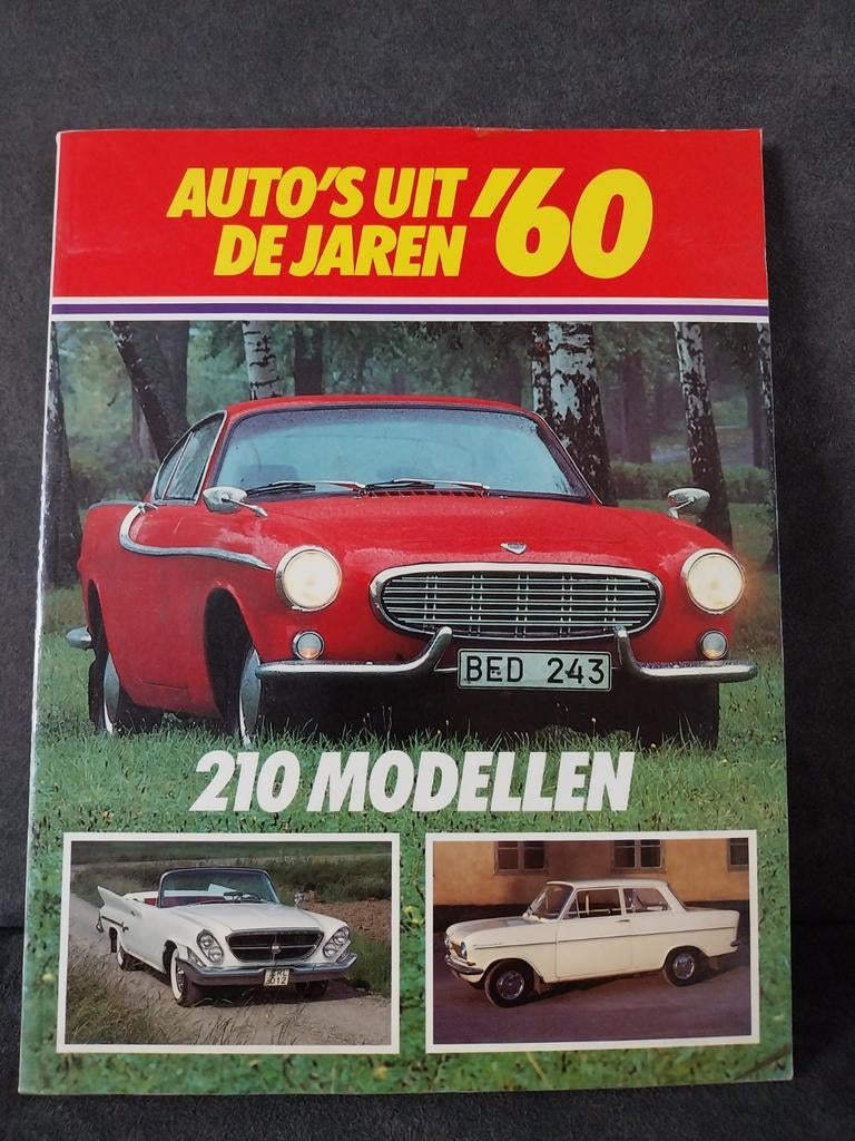 Boek: Auto's uit de jaren '60 - 210 modellen, Boeken, Auto's | Boeken, Ophalen of Verzenden, Gelezen, Algemeen