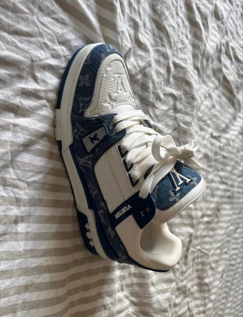 Louis Vuitton sneakers maat 44, Kleding | Heren, Ophalen of Verzenden, Nieuw, Blauw, Sneakers of Gympen