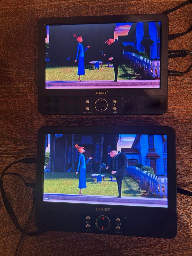 DIFCNRE draagbare dvd speler, Gebruikt, Draagbaar, Ophalen of Verzenden, Overige merken