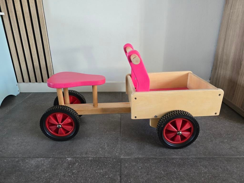 Houten loopbakfiets, Ophalen, Zo goed als nieuw, Overige merken