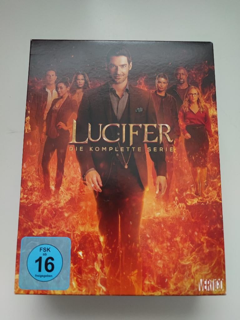 Lucifer de complete serie dvd, Vanaf 16 jaar, Ophalen of Verzenden, Zo goed als nieuw