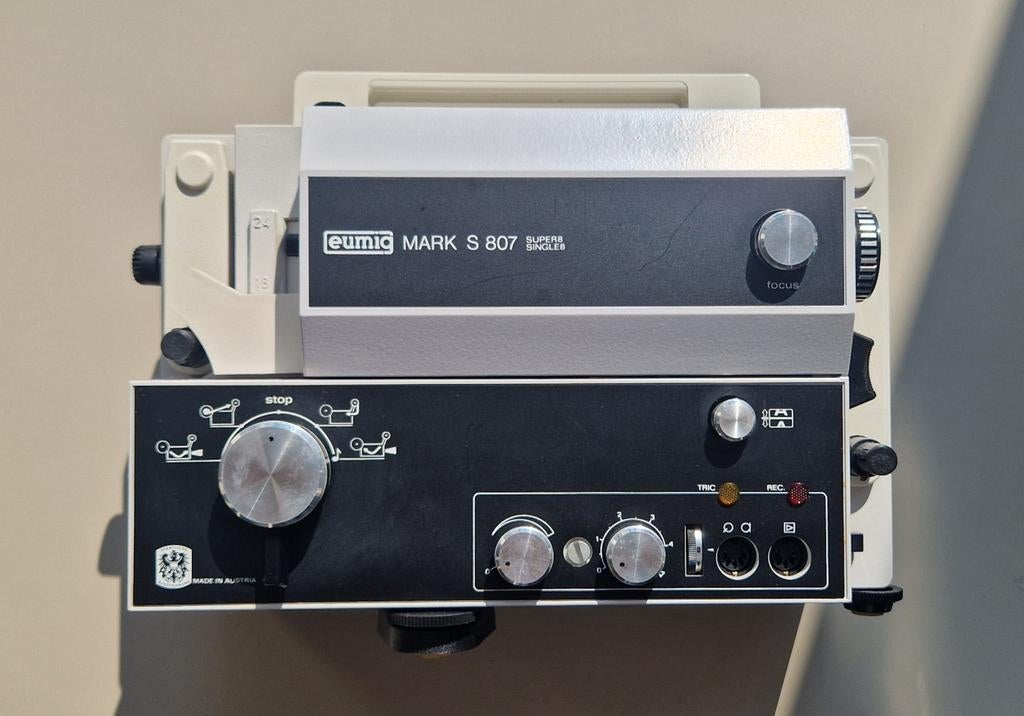 Eumig MARK S 807 super8 single8, Ophalen, 1960 tot 1980, Projector