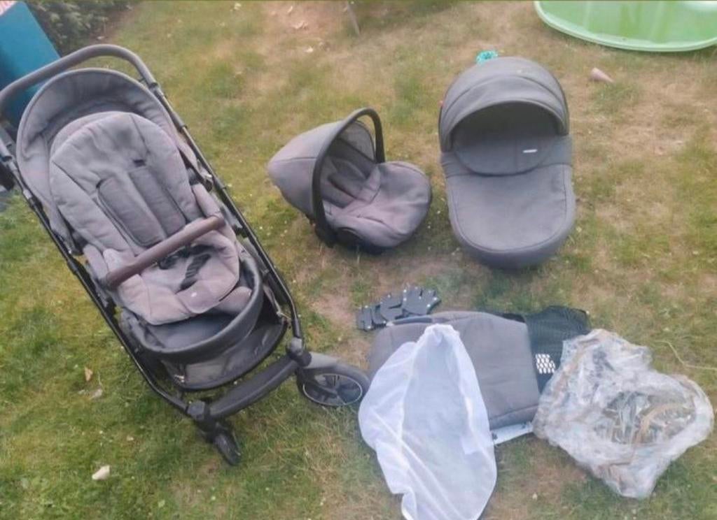 Complete Tutek kinderwagen met reiswieg en zitgedeelte, Kinderen en Baby's, Kinderwagens en Combinaties, Gebruikt, Combiwagen