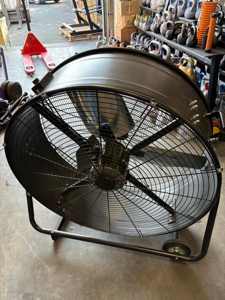 Perel industriele Vloerventilator   95  cm, Ophalen, Perel, 95 cm, Zo goed als nieuw