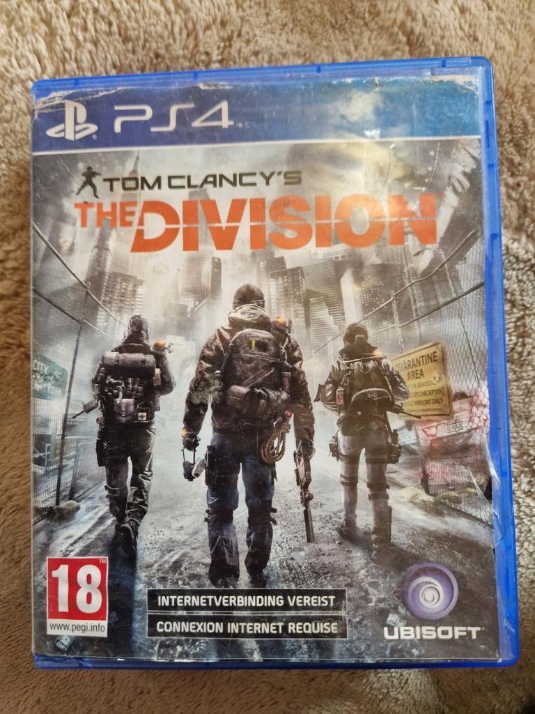 PS4 games: The Division, Red Dead Redemption 2, God of War, Spelcomputers en Games, Games | Sony PlayStation 4, Vanaf 18 jaar