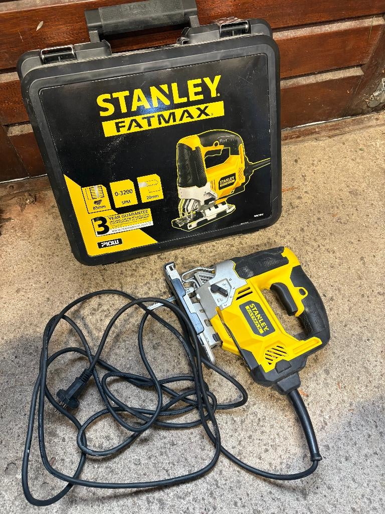 STANLEY FME340K Krachtige decupeerzaag, Doe-het-zelf en Verbouw, Gereedschap | Zaagmachines, Ophalen of Verzenden, Zo goed als nieuw