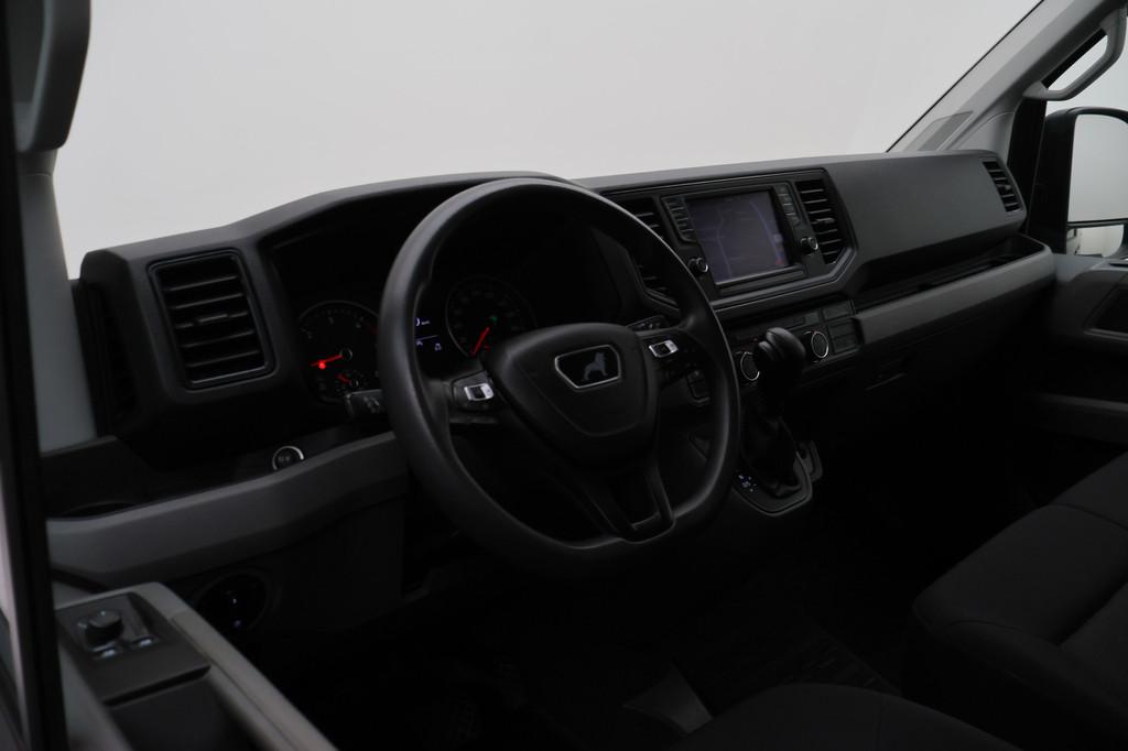 MAN TGE 35 2.0 TDI DSG 140 PK L3H3 (L2H2) 3-Zits, Airco, LED, Stof, Gebruikt, Zwart, 4 cilinders