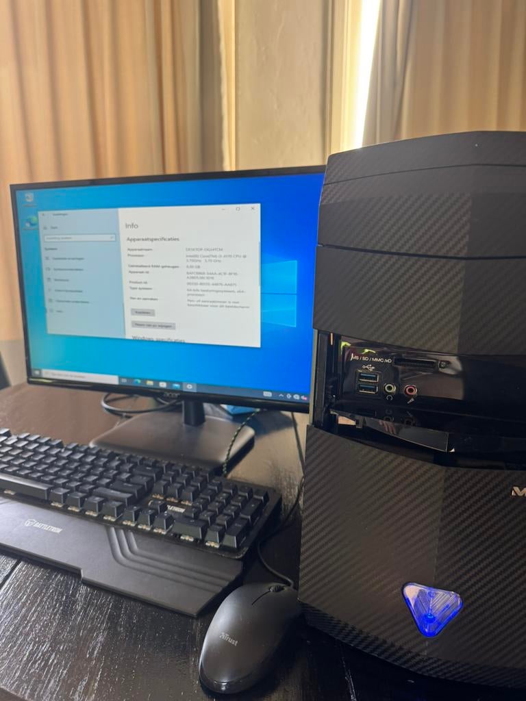 Complete PC set – Medion i3-4170 / 8GB RAM + Acer monitor, Ophalen, Gebruikt, Met monitor, 8 GB