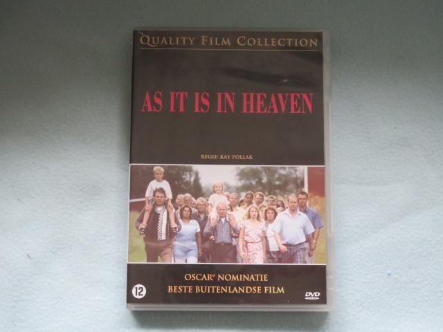 DVD Så som i himlen (Zweeds) met NL ondertiteling, Vanaf 12 jaar, Ophalen of Verzenden, Zo goed als nieuw, Drama
