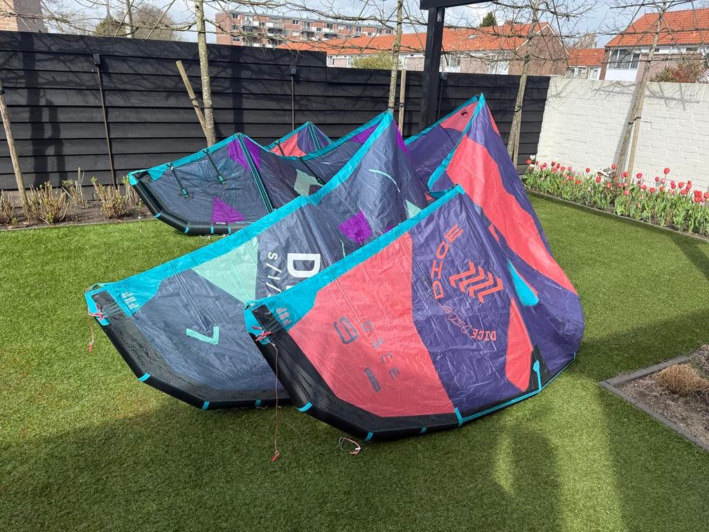 Duotone Dice SLS Kites en Barren, Kitesurf-set, Geen board, Nieuw, 11 m²