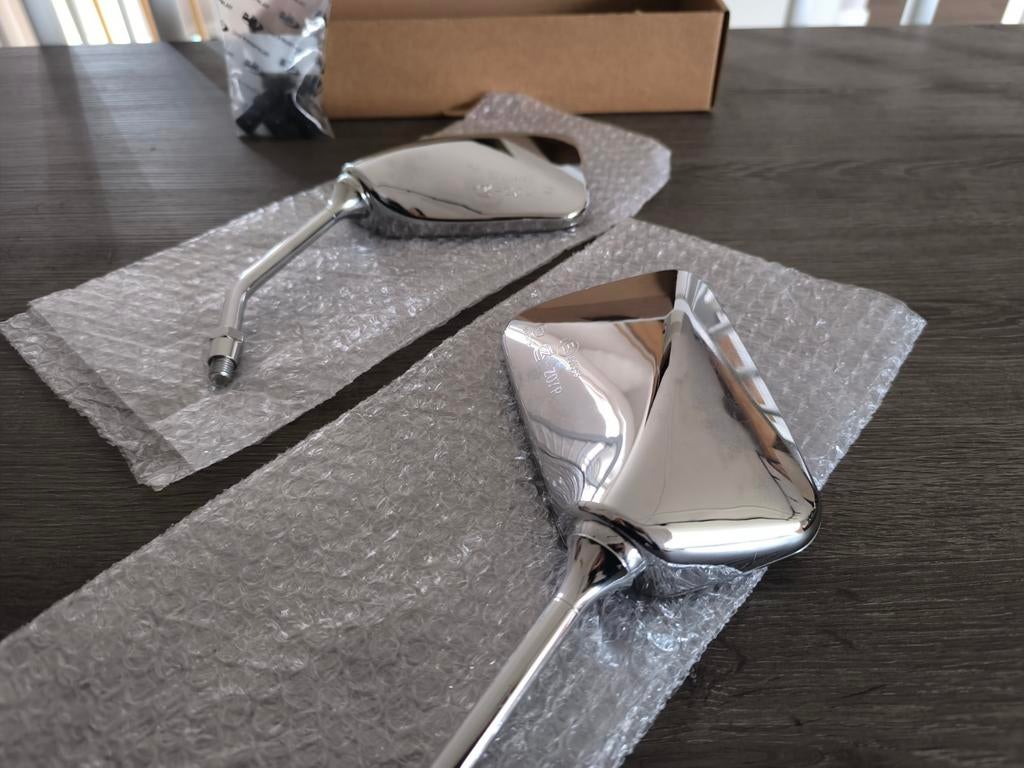 Nieuwe NOS Italjet Dragster AJP Spiegels, Ophalen of Verzenden, Nieuw, Overige typen, Overige merken