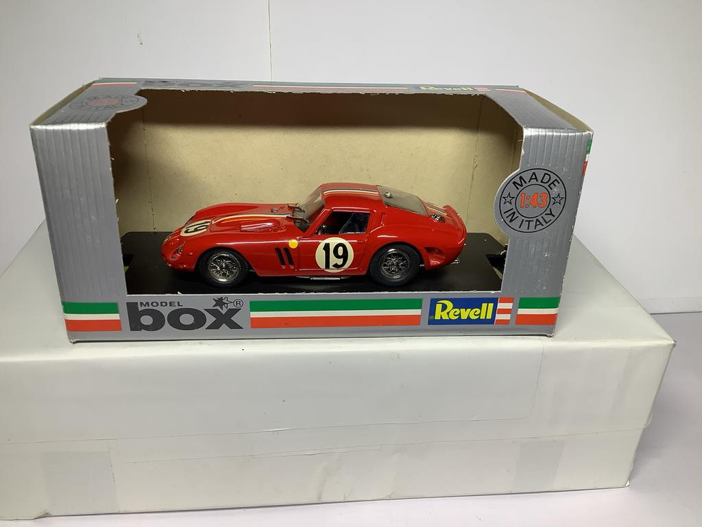 Ferrari 250 GTO 1962-63 Modelauto - 1:43 Revell Model Box, Ophalen of Verzenden, Nieuw, Auto, Overige merken