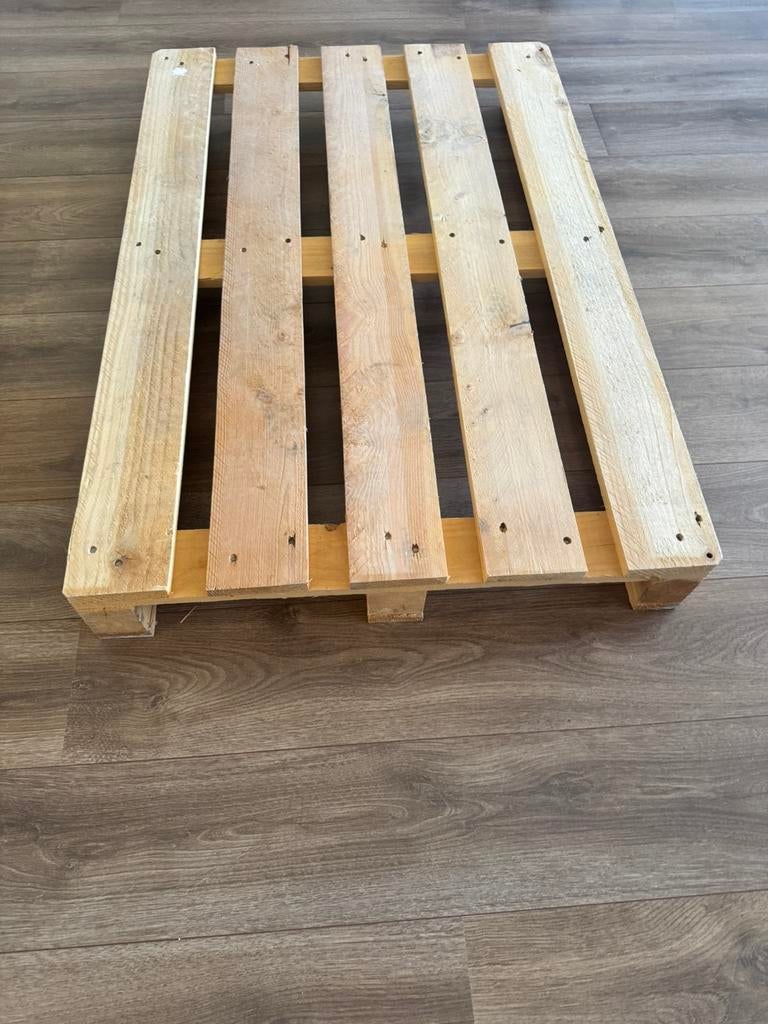 Pallet, Ophalen, Zo goed als nieuw, 50 mm of meer, Minder dan 200 cm