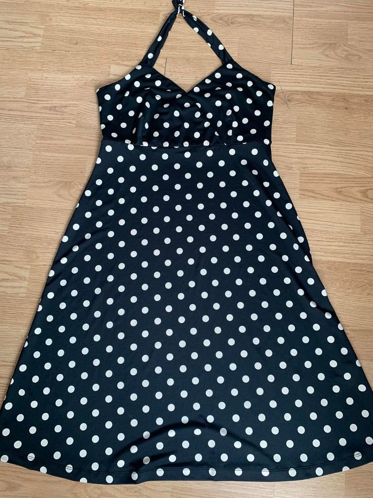 Mooie king Louie Jurk maat L, Kleding | Dames, Ophalen of Verzenden, Zo goed als nieuw, Maat 38/40 (M), Knielengte