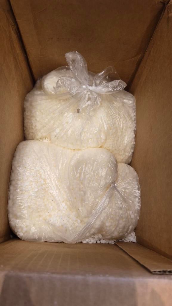 4 kg Soja Kaarsenwas - Perfect voor Zelf Kaarsen Maken, Nieuw, Ophalen of Verzenden, Overige materialen, Knutselmateriaal