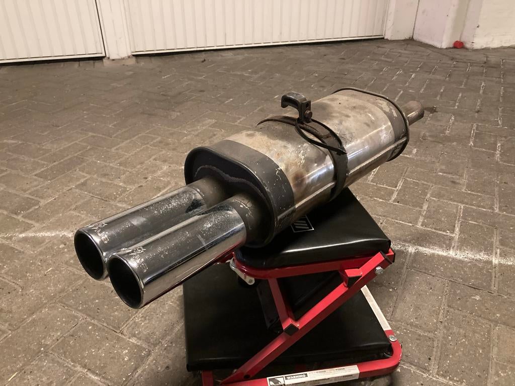 REMUS RVS einddemper uitlaat Opel Astra F (GSi), Ophalen of Verzenden, Gebruikt, Opel