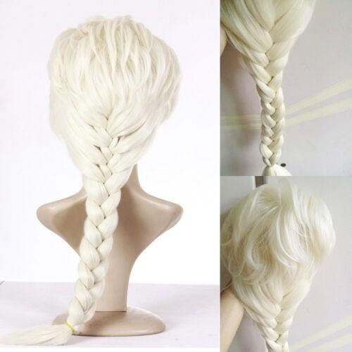 SUPER SALE Frozen ELSA kinder pruik HELE PRUIK, Verzenden, Nieuw, Meisje