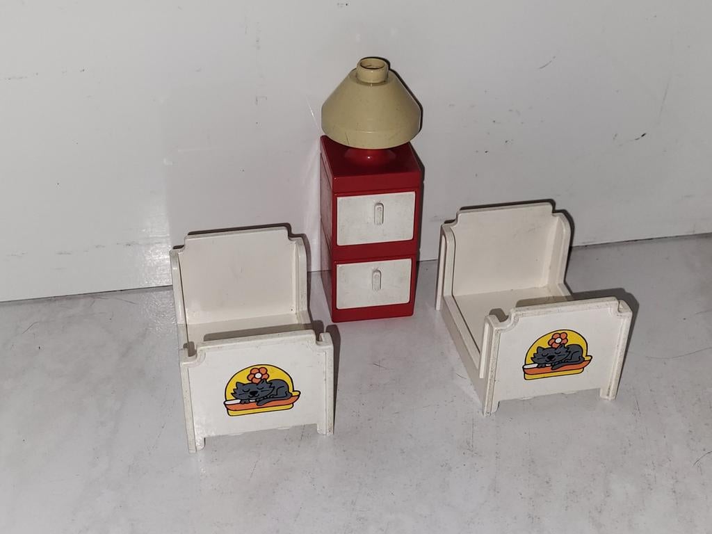 Duplo meubels slaapkamer bedden voor een huis, Gebruikt, Ophalen of Verzenden, Duplo, Duplo