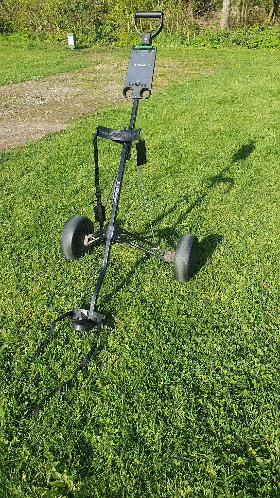 Golf trolley, Ophalen of Verzenden, Gebruikt, Golfkar, Overige merken