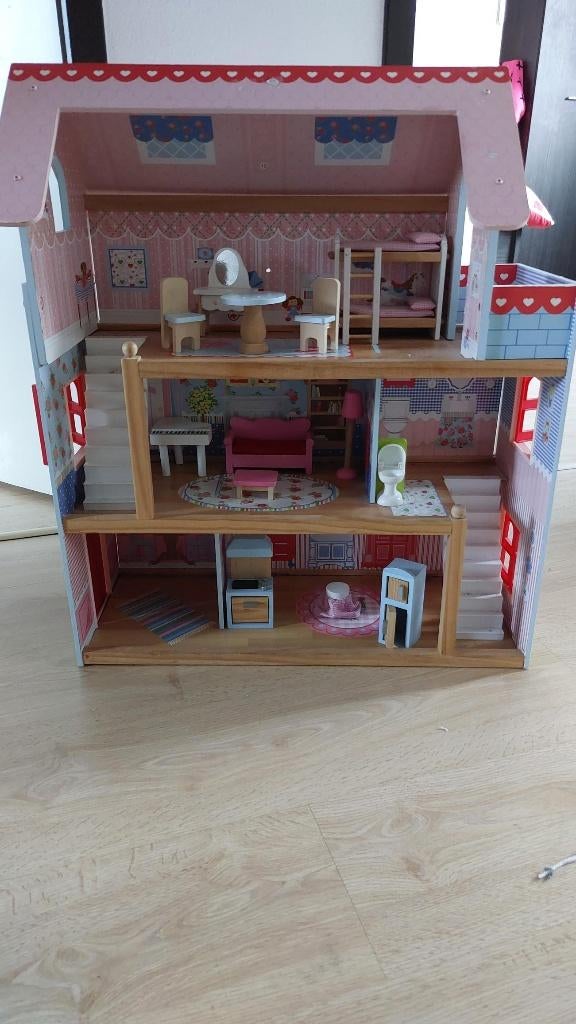 poppenhuis Chelsea van Kidkraft, Ophalen, Gebruikt, Poppenhuis
