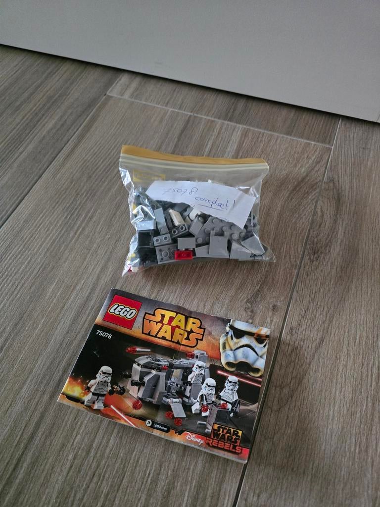Compleet! Lego Star Wars 75078, Ophalen of Verzenden, Zo goed als nieuw, Complete set, Lego